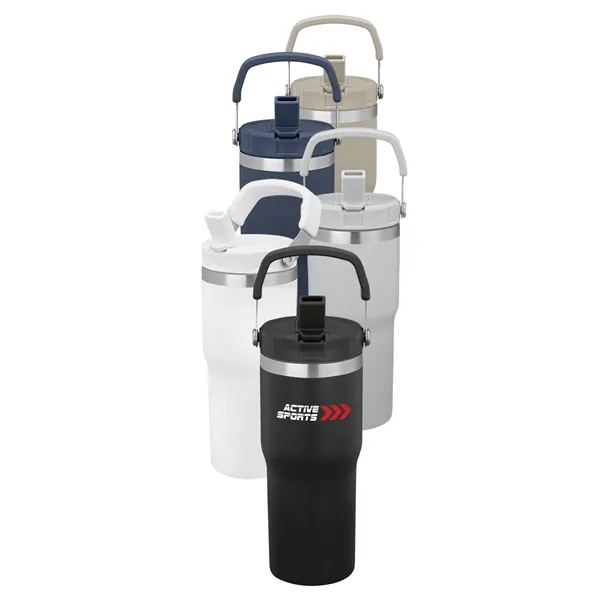 20oz Urban Peak® Pinnacle Flip Straw Tumbler - 20oz Urban Peak® Pinnacle Flip Straw Tumbler - Image 2 of 8