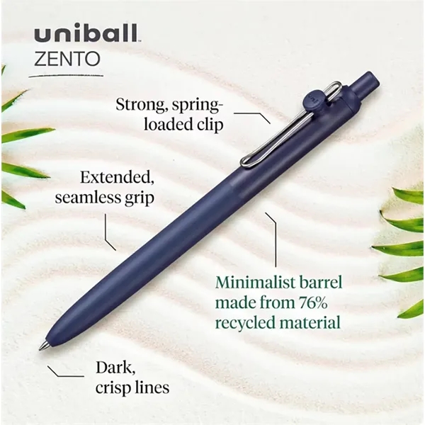 uni-ball® Zento Gel Retractable Pen Muted - uni-ball® Zento Gel Retractable Pen Muted - Image 11 of 17