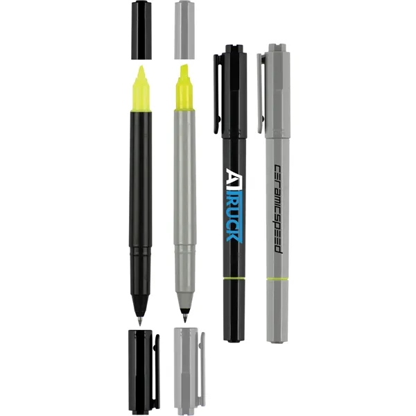 uni-ball® Combi Highlighter Pen - uni-ball® Combi Highlighter Pen - Image 3 of 5