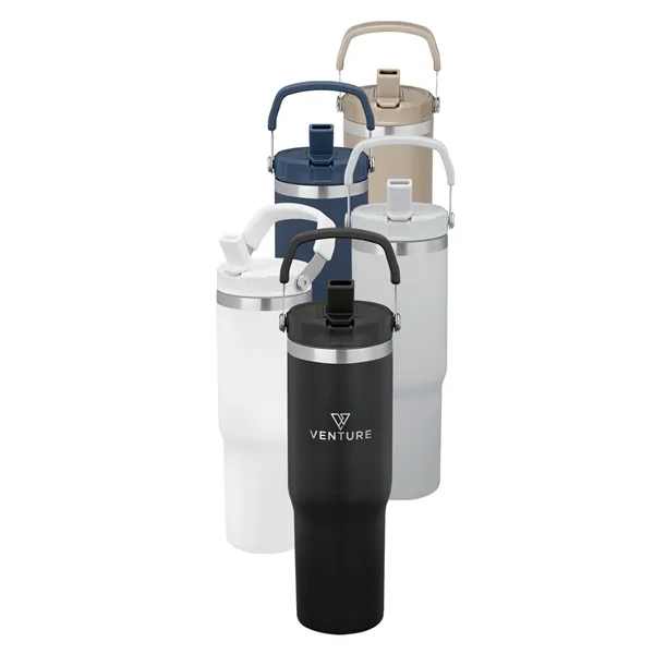 28oz Urban Peak® Pinnacle Flip Straw Tumbler - 28oz Urban Peak® Pinnacle Flip Straw Tumbler - Image 2 of 9