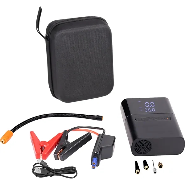 100W Jump Starter/Tire Inflator - 100W Jump Starter/Tire Inflator - Image 2 of 25