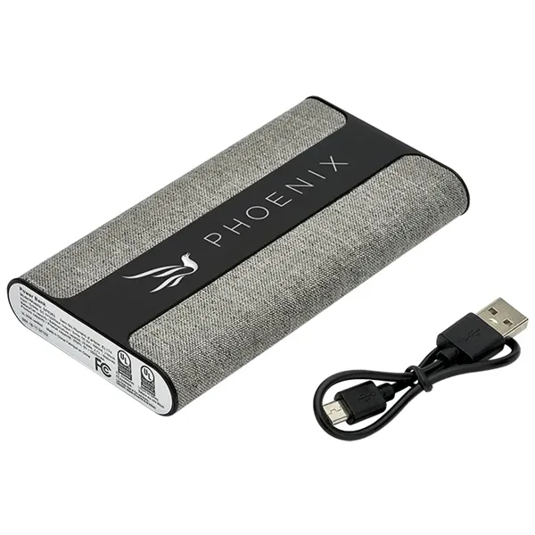 Custom UL Certified Channel Power Bank - 8000 mAh