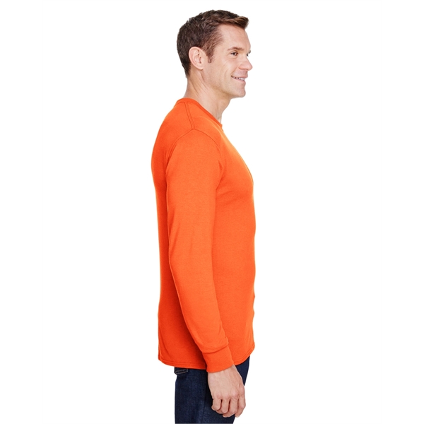 Hanes Adult Workwear Long-Sleeve Pocket T-Shirt - Hanes Adult Workwear Long-Sleeve Pocket T-Shirt - Image 13 of 36