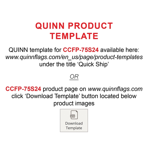 24 - Hour 7.5" X 10.5" Stationary Single Reverse KP Car Flag - 24 - Hour 7.5" X 10.5" Stationary Single Reverse KP Car Flag - Image 2 of 3