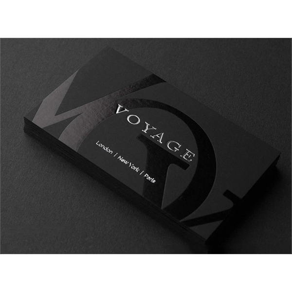 Printed on Hard Suede Card Double-Sided Name Card - Printed on Hard Suede Card Double-Sided Name Card - Image 1 of 2