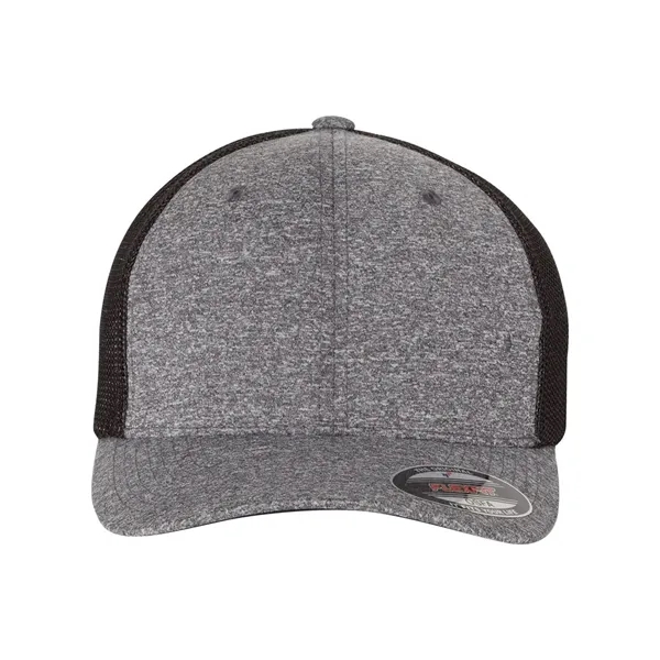Flexfit Melange Trucker Cap - Flexfit Melange Trucker Cap - Image 0 of 5