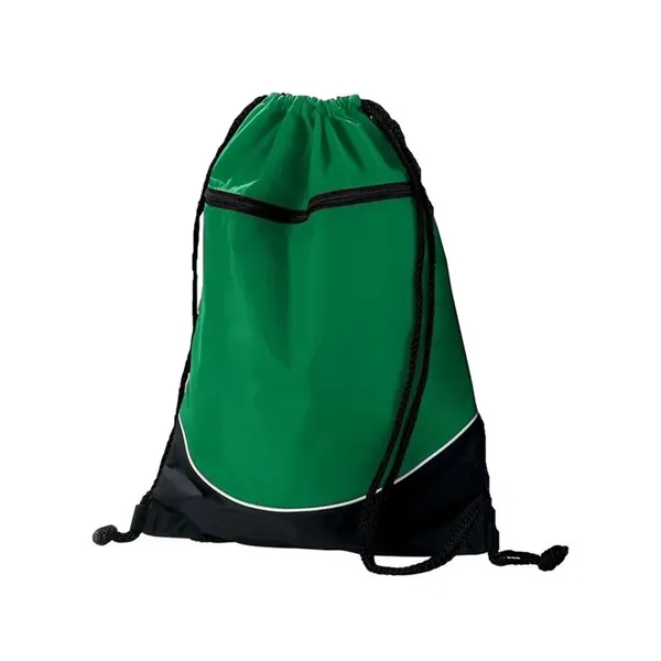 Augusta Sportswear Tri-Color Drawstring Backpack - Augusta Sportswear Tri-Color Drawstring Backpack - Image 3 of 7