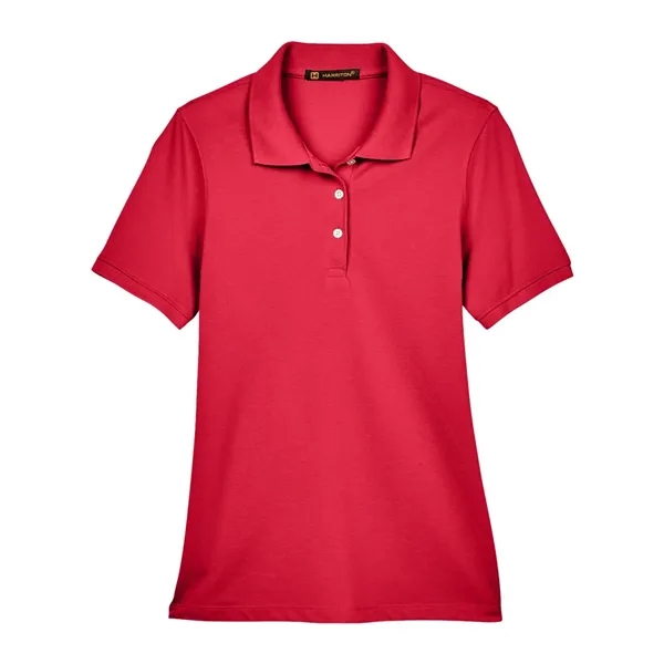 Harriton Women's Easy Blend Polo - Harriton Women's Easy Blend Polo - Image 12 of 17