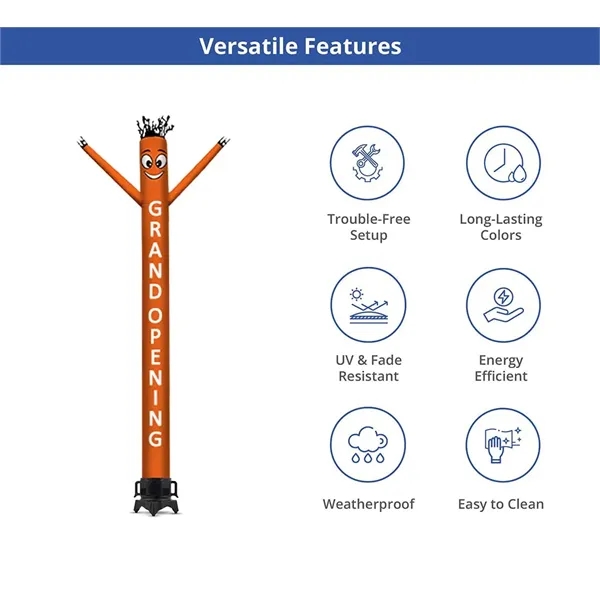 Grand Opening Inflatable Tube Man with Blower - Grand Opening Inflatable Tube Man with Blower - Image 2 of 7