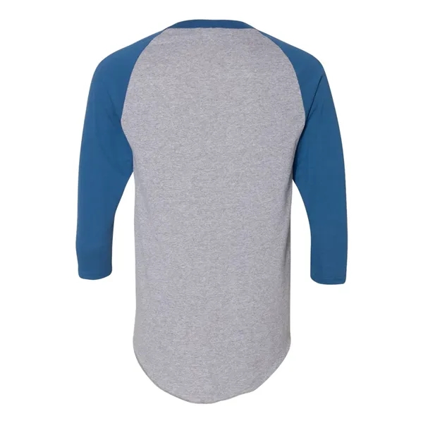 Augusta Sportswear Unisex Three-Quarter Raglan Sleeve Bas... - Augusta Sportswear Unisex Three-Quarter Raglan Sleeve Bas... - Image 12 of 29