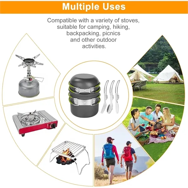 Camping Cookware Mess Kits - Camping Cookware Mess Kits - Image 5 of 5