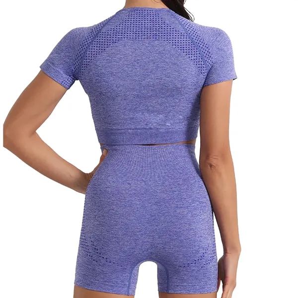 Lady's high-waisted yoga workout suit - Lady's high-waisted yoga workout suit - Image 2 of 4