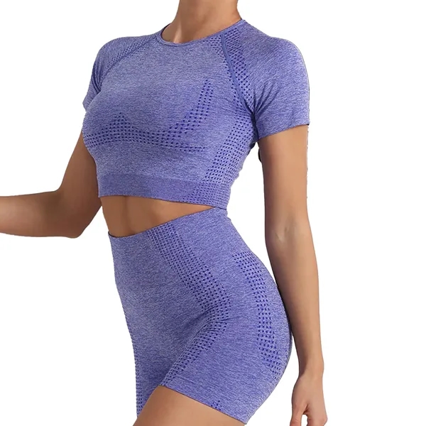 Lady's high-waisted yoga workout suit - Lady's high-waisted yoga workout suit - Image 3 of 4