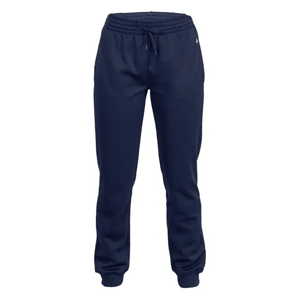 Badger Women's Performance Fleece Joggers - Badger Women's Performance Fleece Joggers - Image 7 of 8
