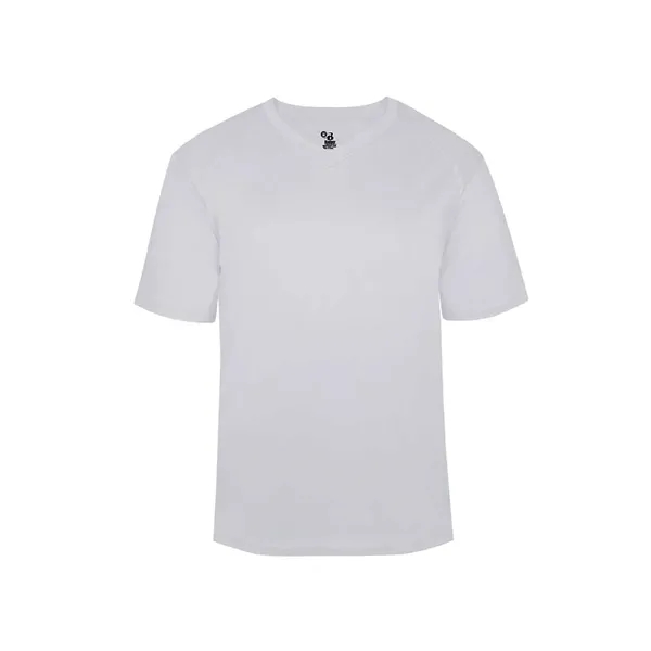 Badger Youth B-Core V-Neck T-Shirt - Badger Youth B-Core V-Neck T-Shirt - Image 52 of 57