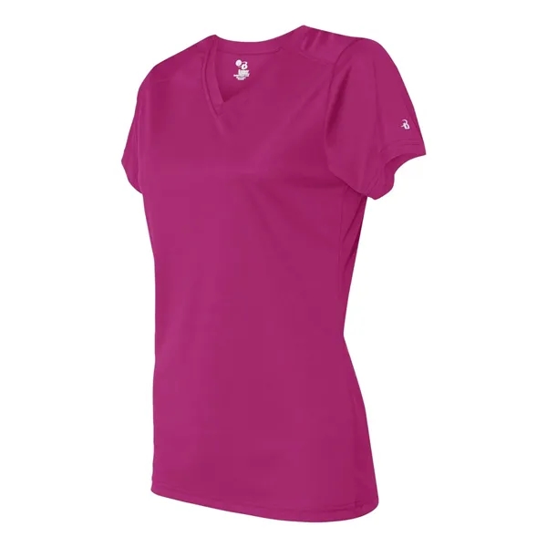 Badger Women's B-Core V-Neck T-Shirt - Badger Women's B-Core V-Neck T-Shirt - Image 29 of 60