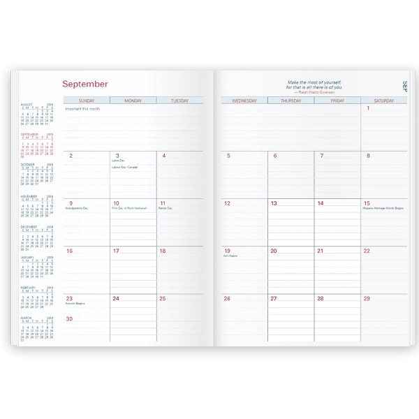 Refill-- 7X10 Classic Monthly (Dm)