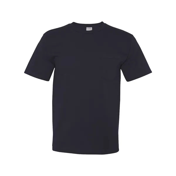 Bayside Unisex USA-Made Midweight Pocket T-Shirt - Bayside Unisex USA-Made Midweight Pocket T-Shirt - Image 12 of 23