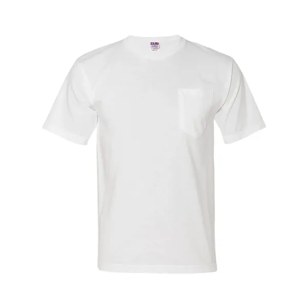 Bayside Unisex USA-Made Midweight Pocket T-Shirt - Bayside Unisex USA-Made Midweight Pocket T-Shirt - Image 21 of 23