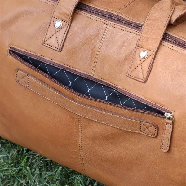 Bell Canyon Leather Duffel Bag - Bell Canyon Leather Duffel Bag - Image 11 of 15