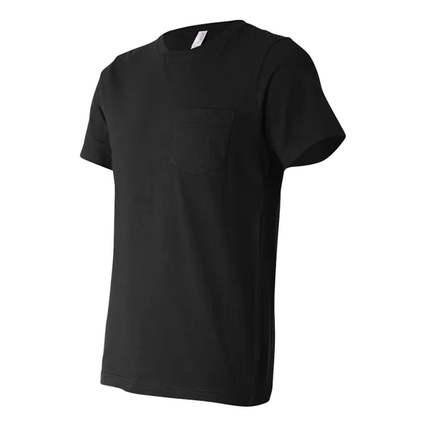BELLA + CANVAS Men's Jersey Pocket Tee - BELLA + CANVAS Men's Jersey Pocket Tee - Image 8 of 42