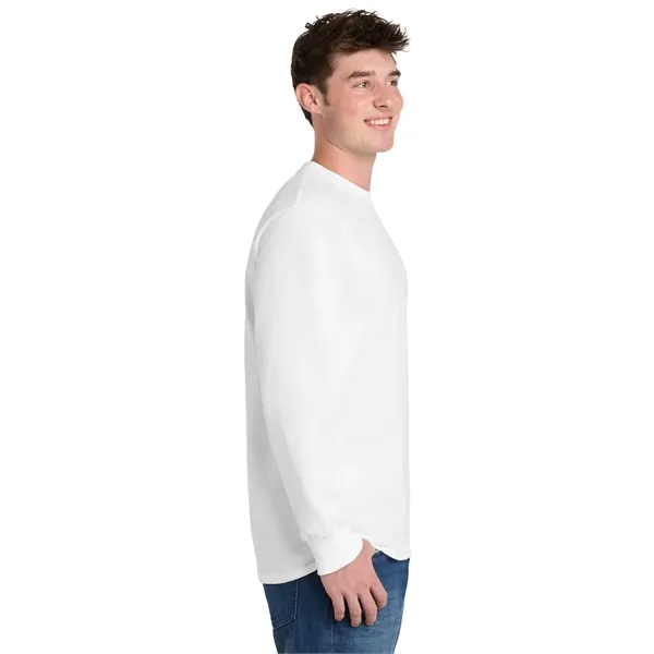 Port & Co Tall Long Sleeve Essential Tee. - Port & Co Tall Long Sleeve Essential Tee. - Image 2 of 84