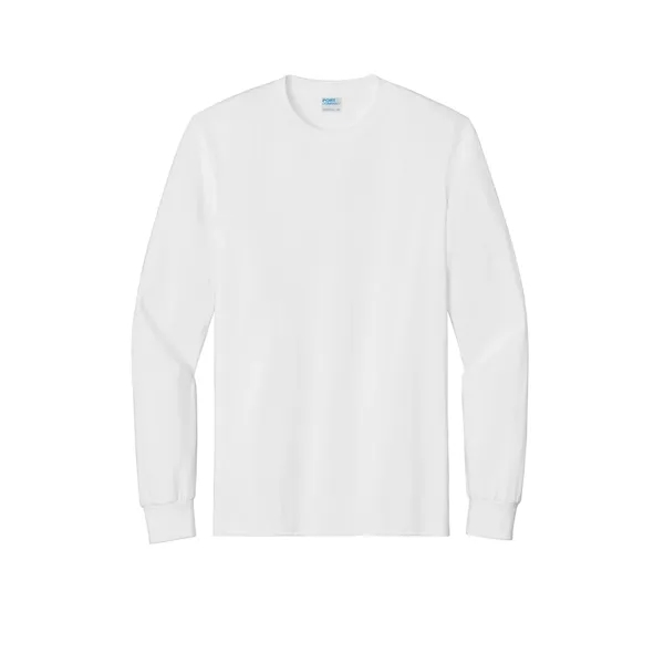 Port & Co Tall Long Sleeve Essential Tee. - Port & Co Tall Long Sleeve Essential Tee. - Image 3 of 84