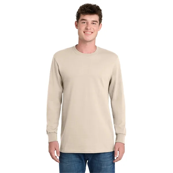 Port & Co Tall Long Sleeve Essential Tee. - Port & Co Tall Long Sleeve Essential Tee. - Image 5 of 84
