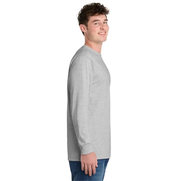 Port & Co Tall Long Sleeve Essential Tee. - Port & Co Tall Long Sleeve Essential Tee. - Image 12 of 84