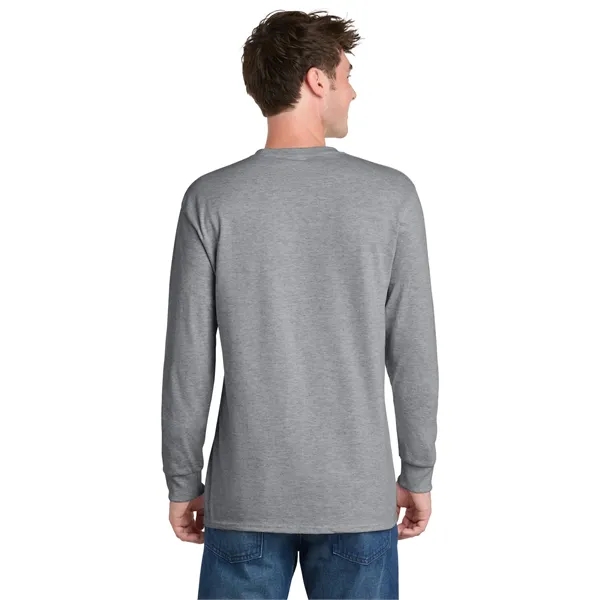 Port & Co Tall Long Sleeve Essential Tee. - Port & Co Tall Long Sleeve Essential Tee. - Image 16 of 84