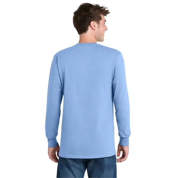 Port & Co Tall Long Sleeve Essential Tee. - Port & Co Tall Long Sleeve Essential Tee. - Image 21 of 84