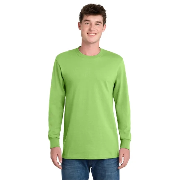 Port & Co Tall Long Sleeve Essential Tee. - Port & Co Tall Long Sleeve Essential Tee. - Image 25 of 84