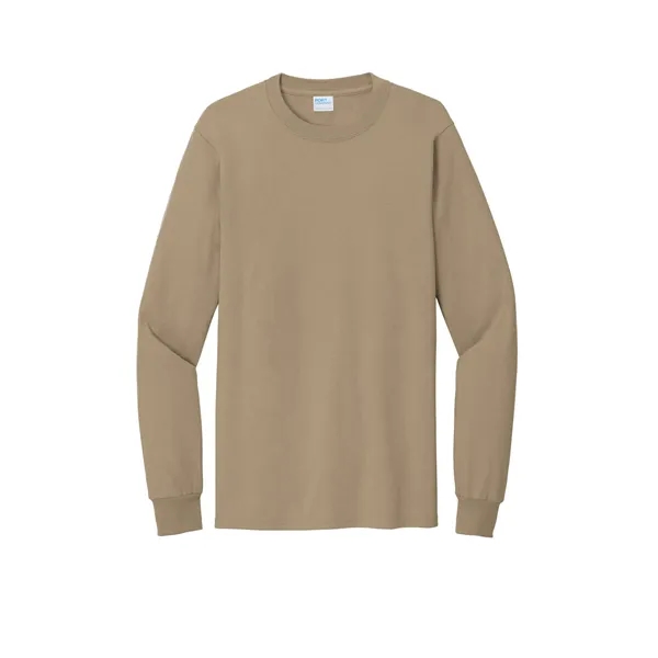 Port & Co Tall Long Sleeve Essential Tee. - Port & Co Tall Long Sleeve Essential Tee. - Image 33 of 84