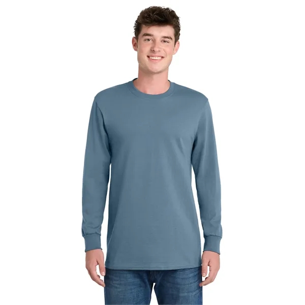 Port & Co Tall Long Sleeve Essential Tee. - Port & Co Tall Long Sleeve Essential Tee. - Image 35 of 84