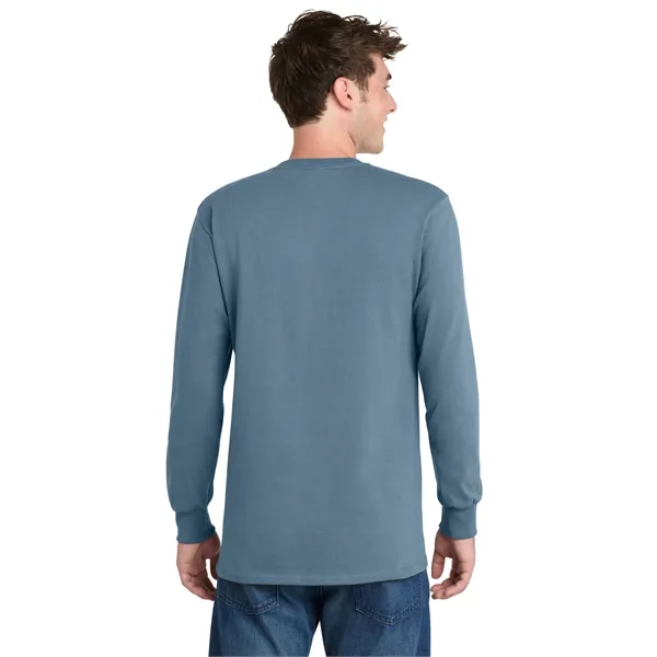 Port & Co Tall Long Sleeve Essential Tee. - Port & Co Tall Long Sleeve Essential Tee. - Image 36 of 84