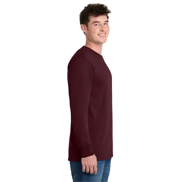Port & Co Tall Long Sleeve Essential Tee. - Port & Co Tall Long Sleeve Essential Tee. - Image 42 of 84