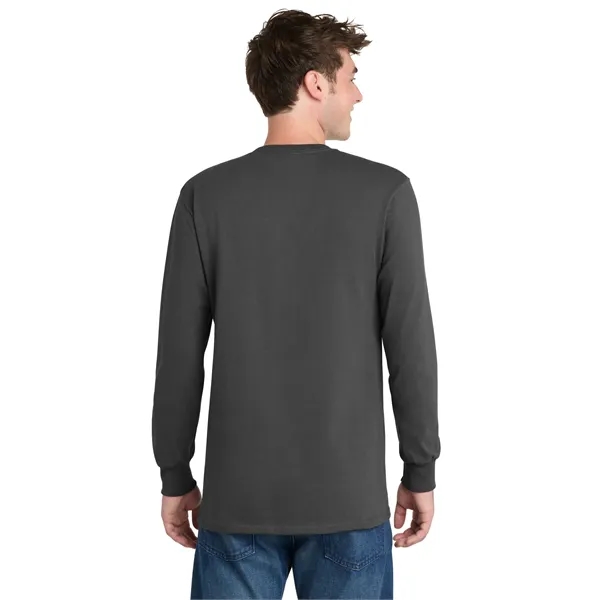 Port & Co Tall Long Sleeve Essential Tee. - Port & Co Tall Long Sleeve Essential Tee. - Image 46 of 84