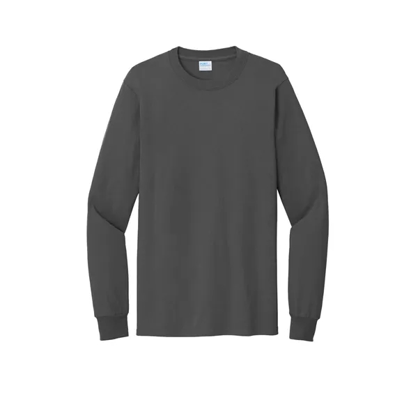Port & Co Tall Long Sleeve Essential Tee. - Port & Co Tall Long Sleeve Essential Tee. - Image 48 of 84