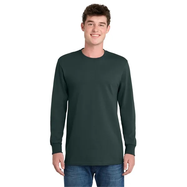 Port & Co Tall Long Sleeve Essential Tee. - Port & Co Tall Long Sleeve Essential Tee. - Image 50 of 84