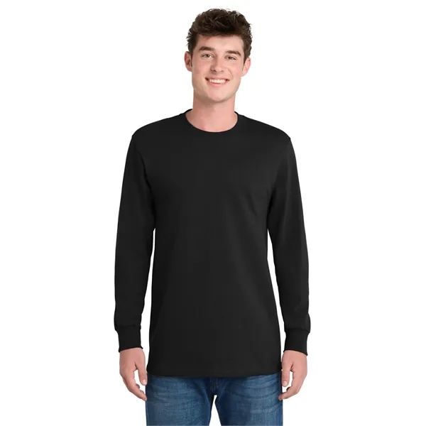 Port & Co Tall Long Sleeve Essential Tee. - Port & Co Tall Long Sleeve Essential Tee. - Image 55 of 84