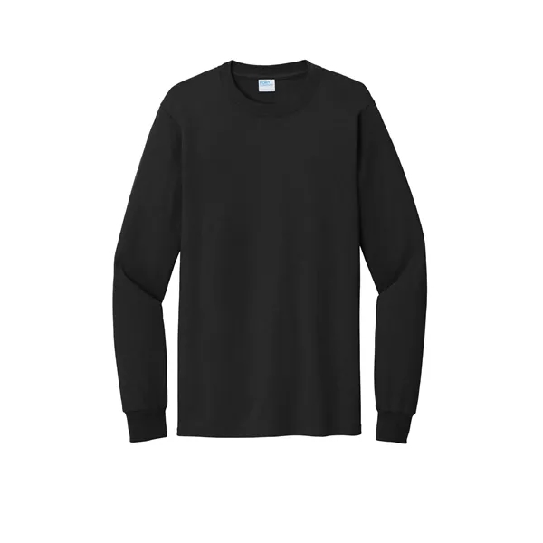 Port & Co Tall Long Sleeve Essential Tee. - Port & Co Tall Long Sleeve Essential Tee. - Image 58 of 84