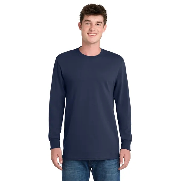 Port & Co Tall Long Sleeve Essential Tee. - Port & Co Tall Long Sleeve Essential Tee. - Image 60 of 84