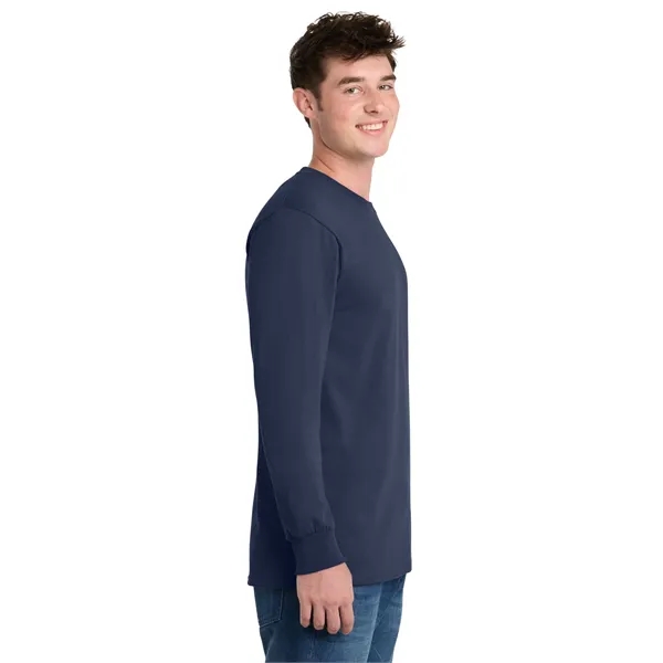 Port & Co Tall Long Sleeve Essential Tee. - Port & Co Tall Long Sleeve Essential Tee. - Image 62 of 84