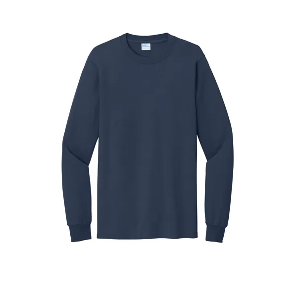 Port & Co Tall Long Sleeve Essential Tee. - Port & Co Tall Long Sleeve Essential Tee. - Image 63 of 84