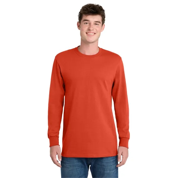 Port & Co Tall Long Sleeve Essential Tee. - Port & Co Tall Long Sleeve Essential Tee. - Image 65 of 84