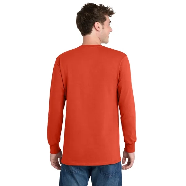 Port & Co Tall Long Sleeve Essential Tee. - Port & Co Tall Long Sleeve Essential Tee. - Image 66 of 84