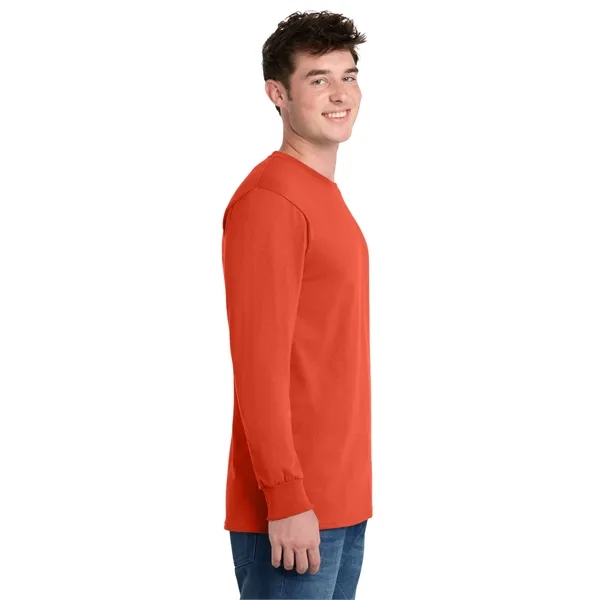 Port & Co Tall Long Sleeve Essential Tee. - Port & Co Tall Long Sleeve Essential Tee. - Image 67 of 84