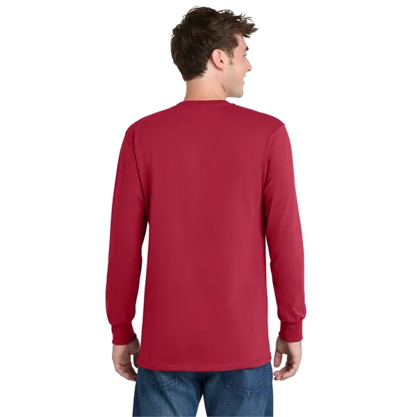 Port & Co Tall Long Sleeve Essential Tee. - Port & Co Tall Long Sleeve Essential Tee. - Image 71 of 84
