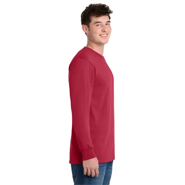 Port & Co Tall Long Sleeve Essential Tee. - Port & Co Tall Long Sleeve Essential Tee. - Image 72 of 84