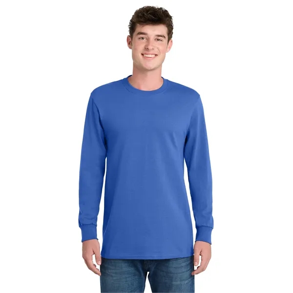 Port & Co Tall Long Sleeve Essential Tee. - Port & Co Tall Long Sleeve Essential Tee. - Image 75 of 84